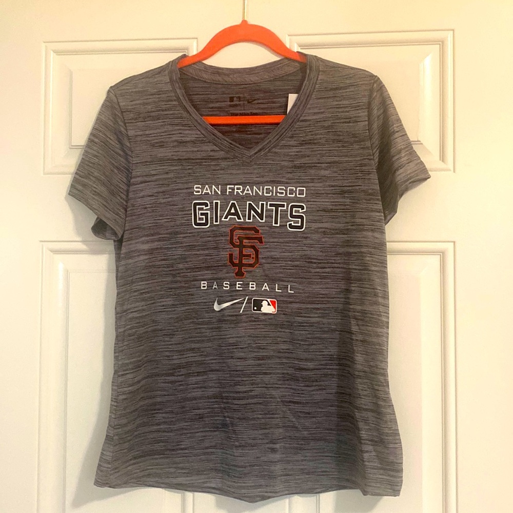 Authentic SF Giants V-neck top
